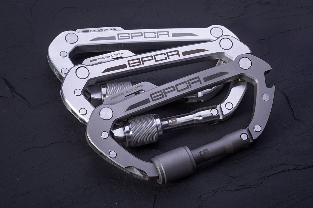 The GPCA Carabiner is a badass EDC multitool that could literally