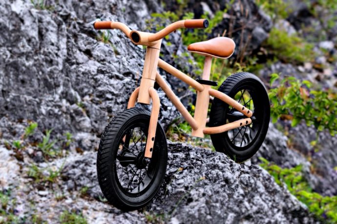 Meet Bixie, a wooden mini-bicycle that gets kids excited about sustainable healthy living