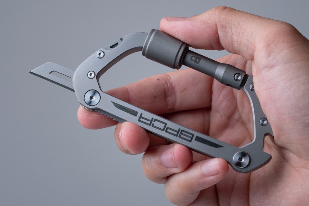 This minimalist carabiner is a badass EDC multitool that could