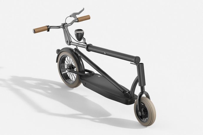 When historic Italian Velocino bicycle meet modern technology