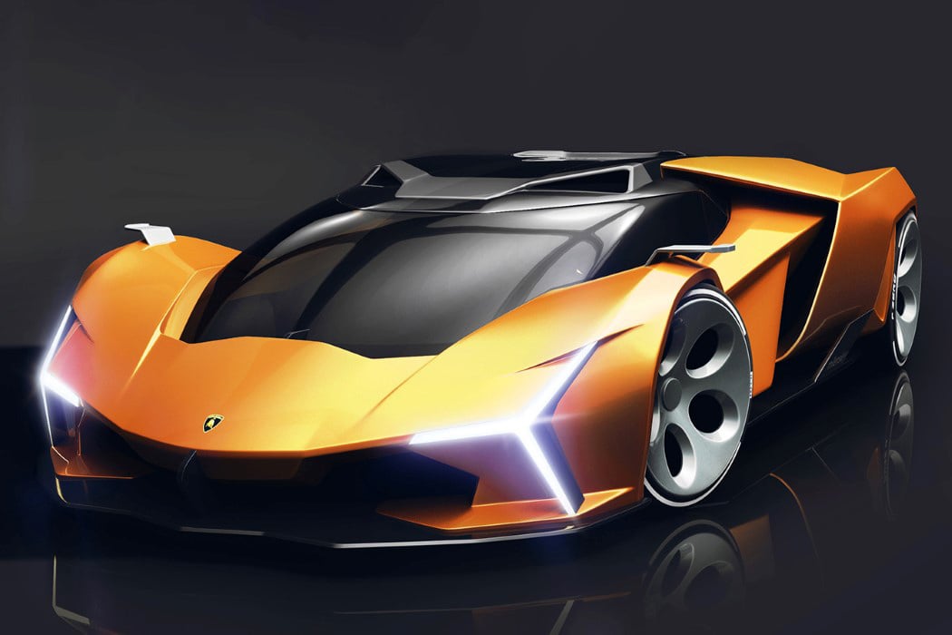 This automotive concept embodies Lamborghini’s raging-bull spirit ...