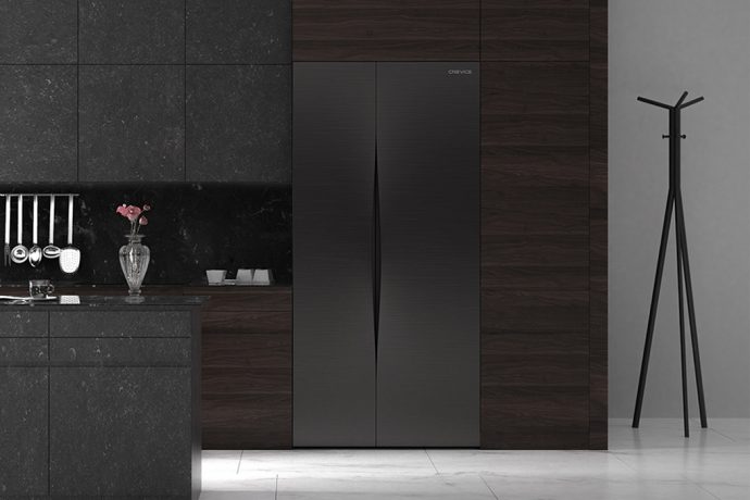 When the opening of curtains inspired a fridge door design…