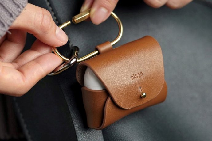 Elago’s case gives your AirPods Pro a protective leather robe