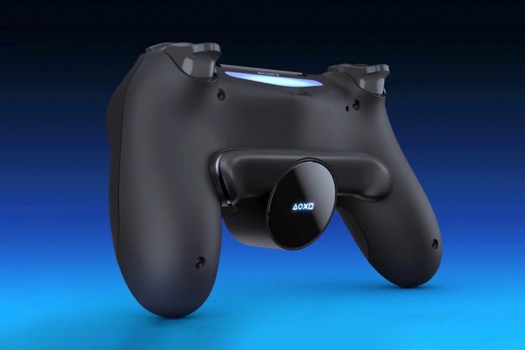 Forstå Mudret Symptomer The PlayStation DualShock 4 controller gets three extra tactile buttons! -  Yanko Design