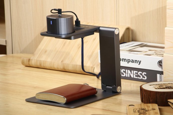 This foldable laser-engraver lets you customize practically anything… even food!