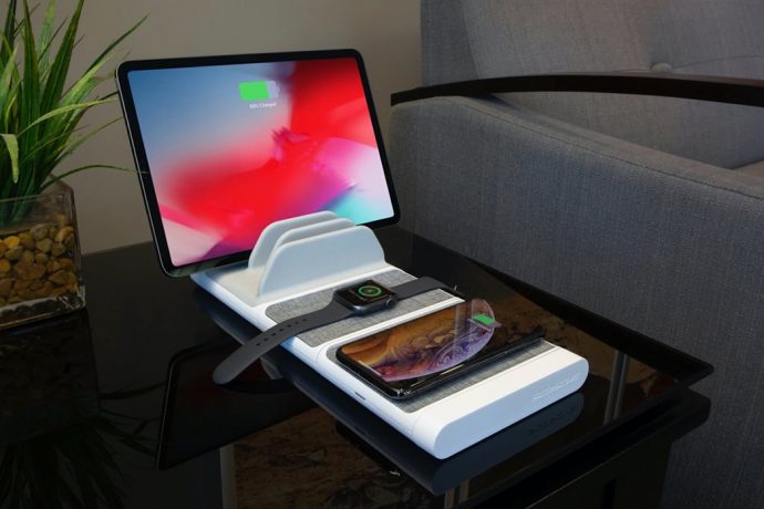All your Apple devices can be charged at once on this modular, wireless dock – one size fits all