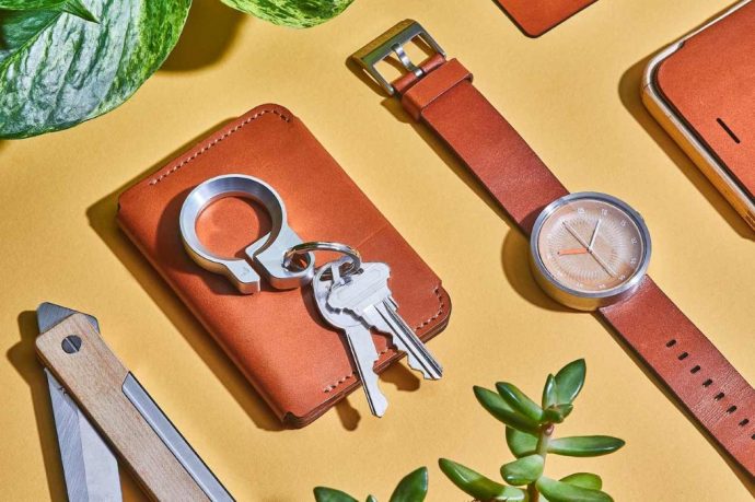 Grovemade’s logo-esque keyring is also a carabiner clip and a bottle-opener