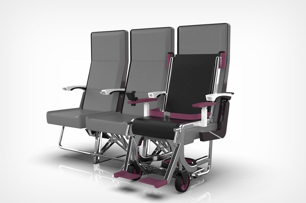 This Award Winning Wheelchair Integrates Right Into An Airplane