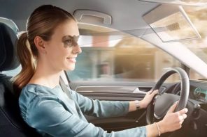 Bosch’s Virtual Sun Visor uses an LCD screen to cut the glare without cutting your view