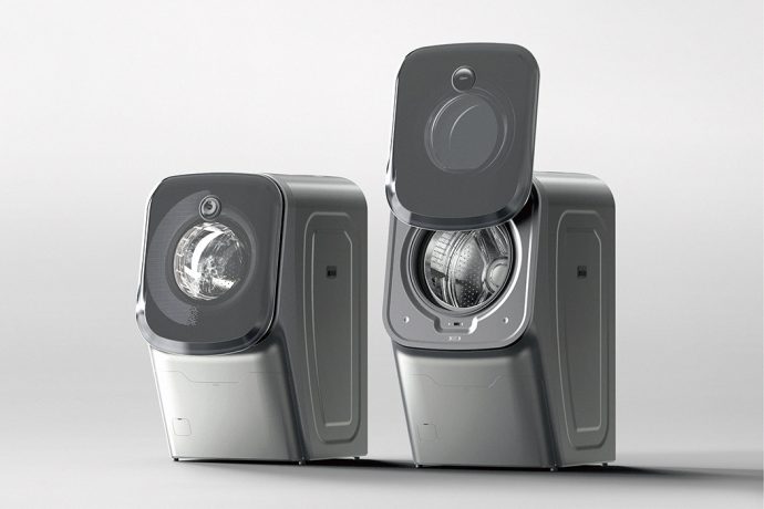 Inclusively designed washing machine that takes a new ‘angle’ on doing laundry