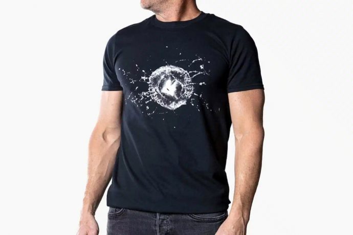Way to milk a disaster… Tesla is now selling Cybertruck-inspired T-shirts with broken-glass prints