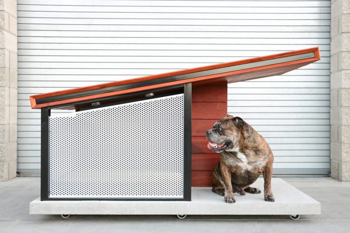 Finally a beautifully designed dog house that you won’t have to hide!