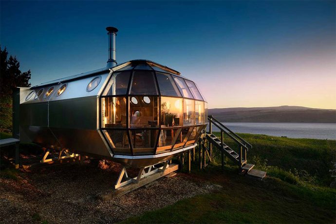 This Airbnb Airship brings the stargazing to your room