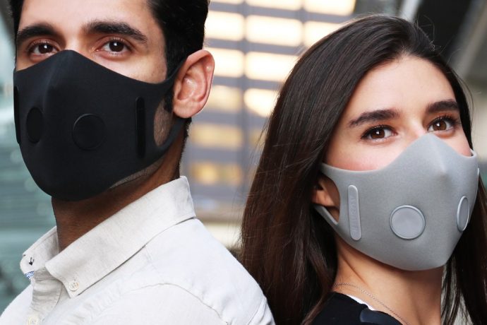 AusAir’s botanical face-masks help effectively filter smoke as well as trap viruses