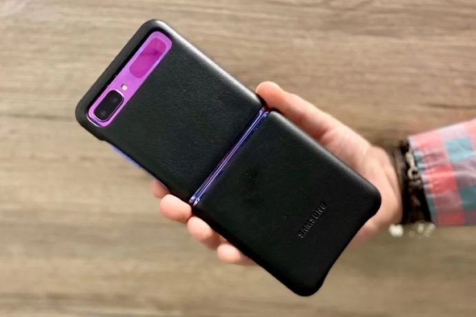 Samsung’s two-part case for the Galaxy Z Flip is reasonably effective… and pretty cool