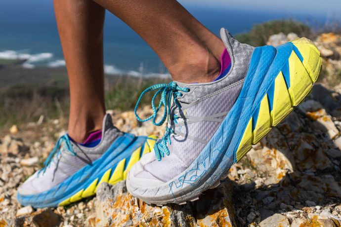 This unique shoe’s big sole has a big impact on your stability!