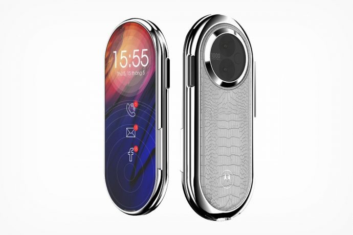 After the MotoRAZR 2019, the Revolve concept hopes to revive the Motorola Aura