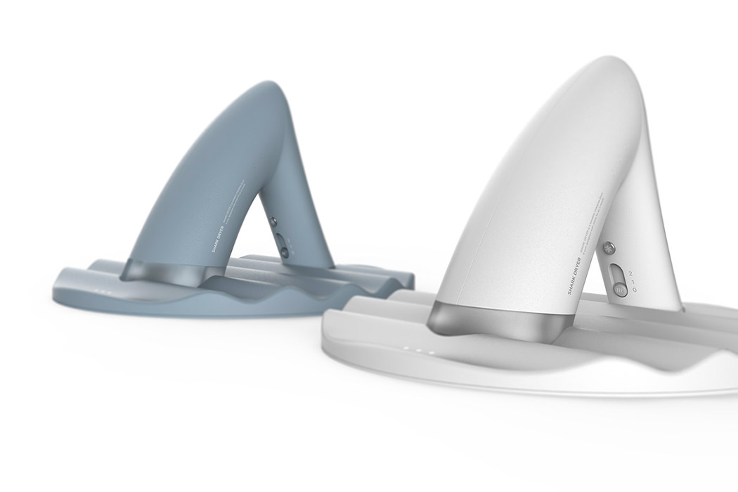 The wireless shark hair dryer is a fin-tastic conceptual design