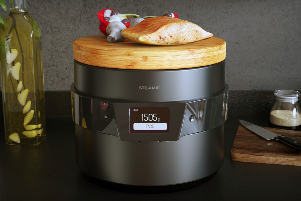 This steam cooker combines smart, sophisticated technology with healthy  cooking - Yanko Design