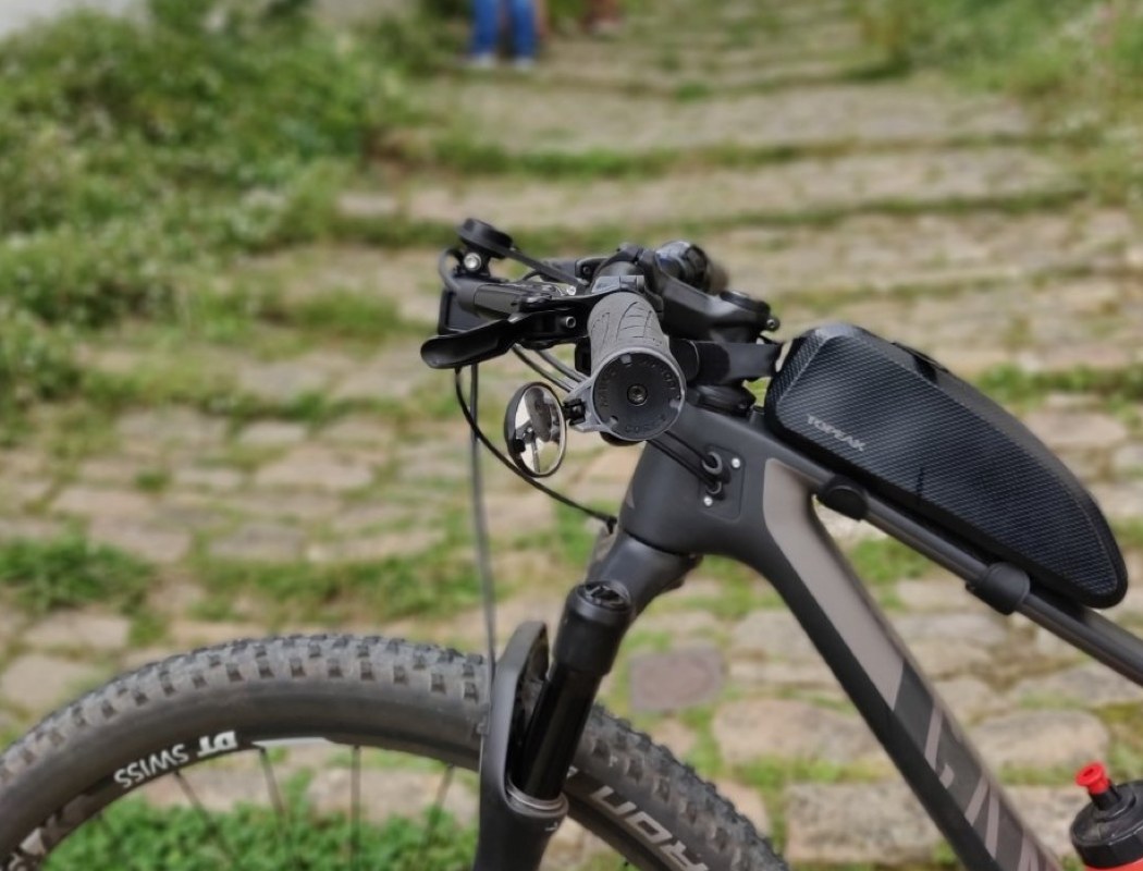 Universal MTB Mountain Bike Handle Bar Convex Bicycle Adjustable Rearview Mirror 