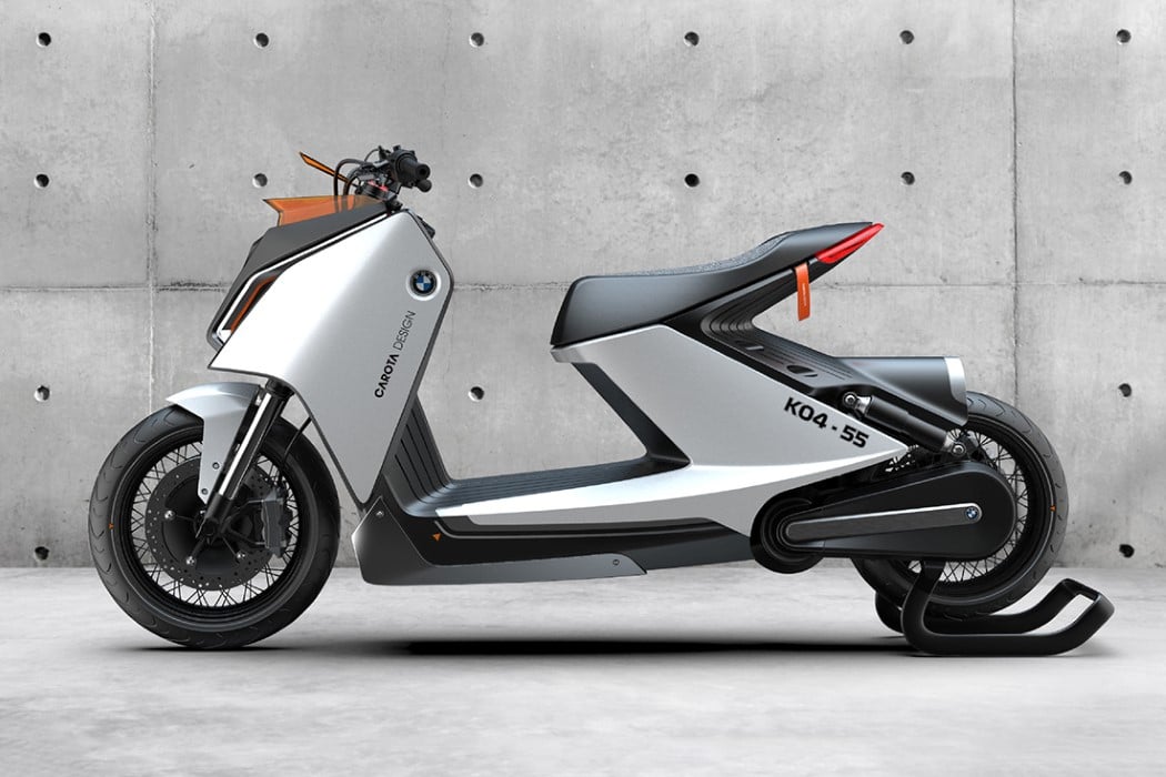 anden forskellige Forkæl dig This BMW Motorrad e-scooter concept is all about clean aesthetics and clean  energy - Yanko Design