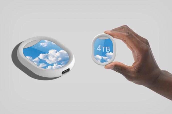 Lenovo’s cloud-based hard-drive gives you unlimited, expandable storage in your palm