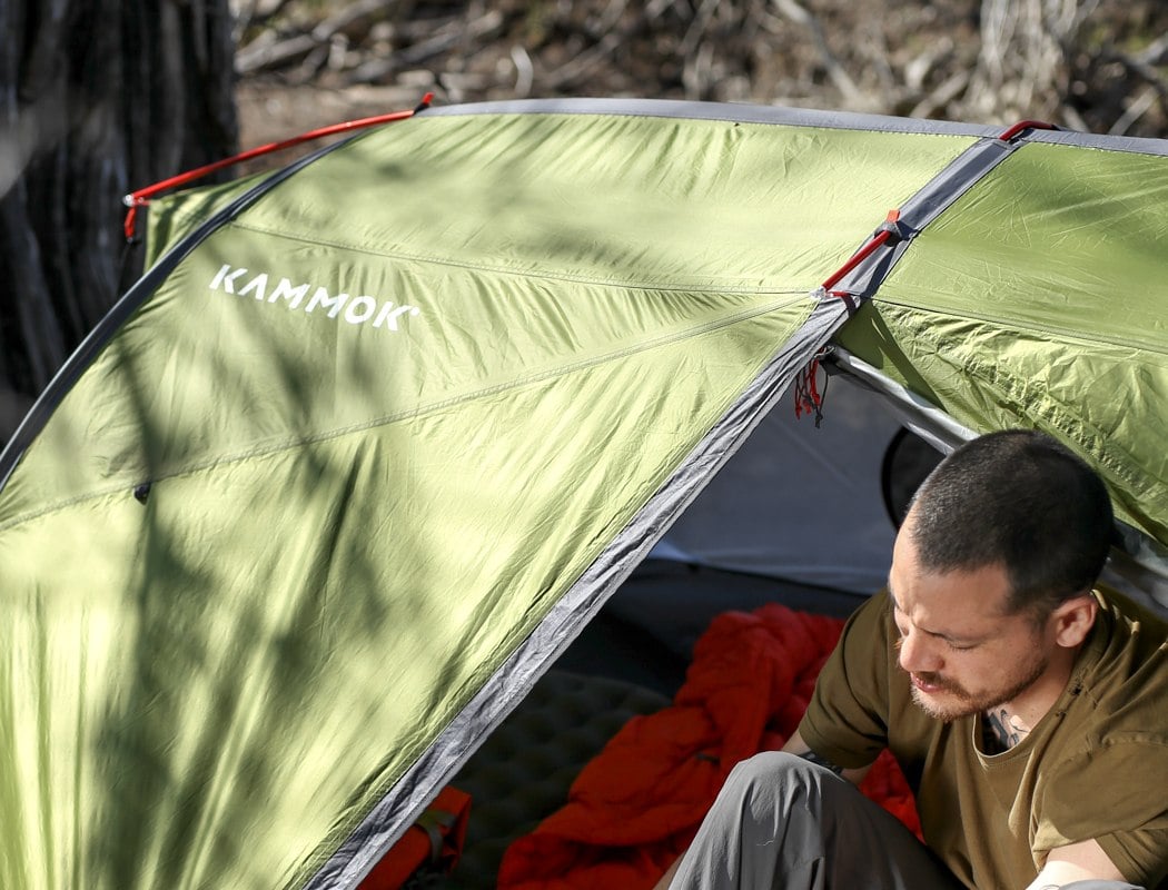 Tent? Hammock? The Sunda 2.0 is outdoor shelter you can pitch on