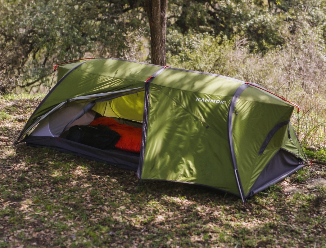 Tent? Hammock? The Sunda 2.0 is outdoor shelter you can pitch on