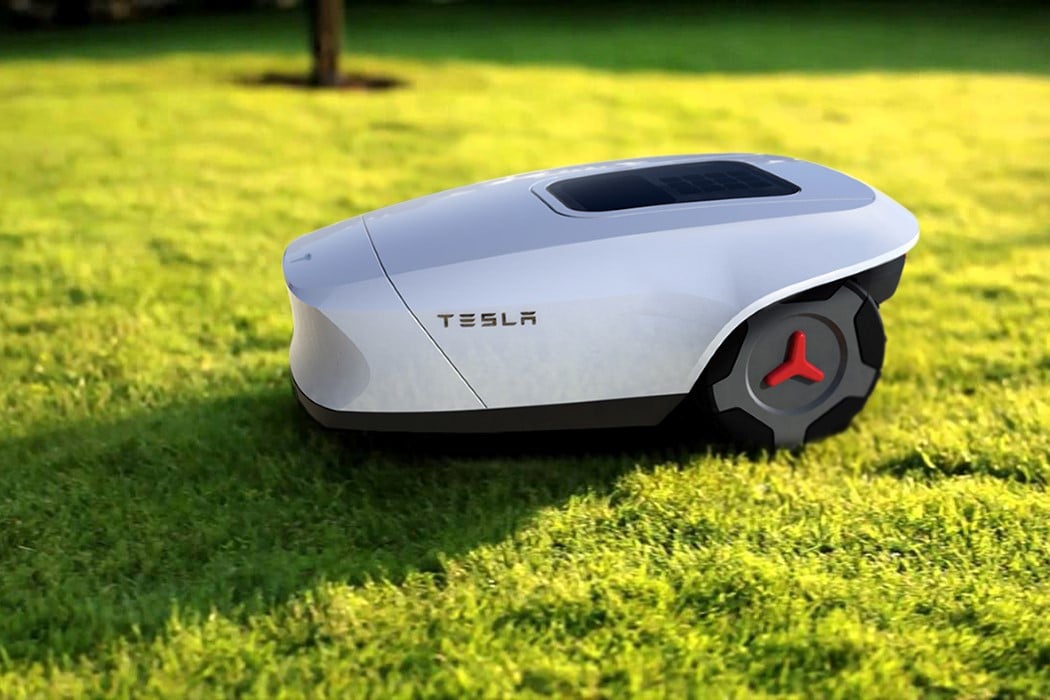 This Tesla Autonomous Lawnmower Could Potentially Help The Company