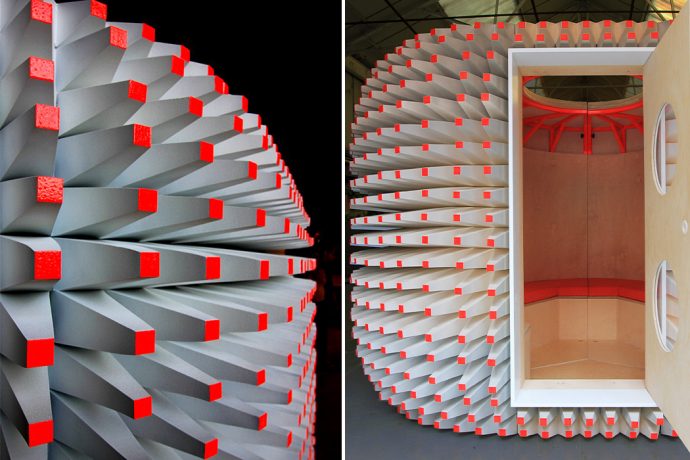 This thinking pod was designed to create a spike in your thoughts!