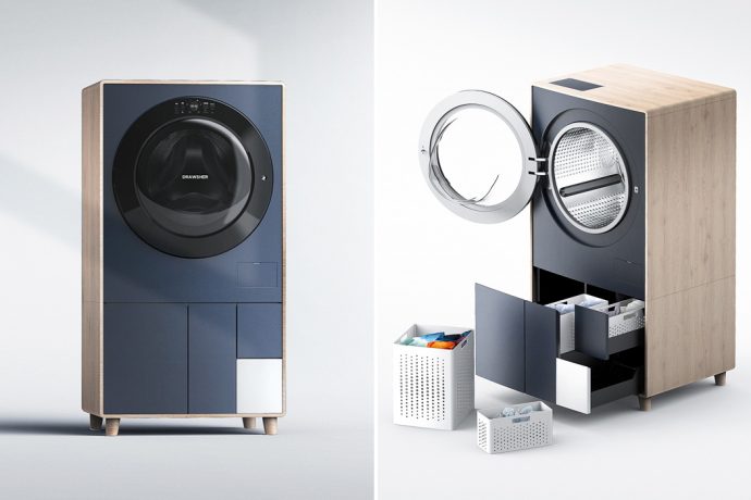 This washer-dehumidifier combo elevates your interiors without steaming up your home