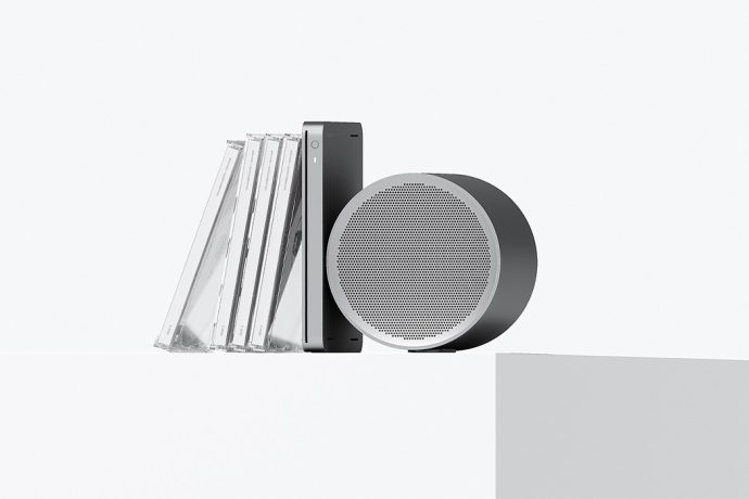 This modern minimal CD Player will make your CD collection the next big thing!