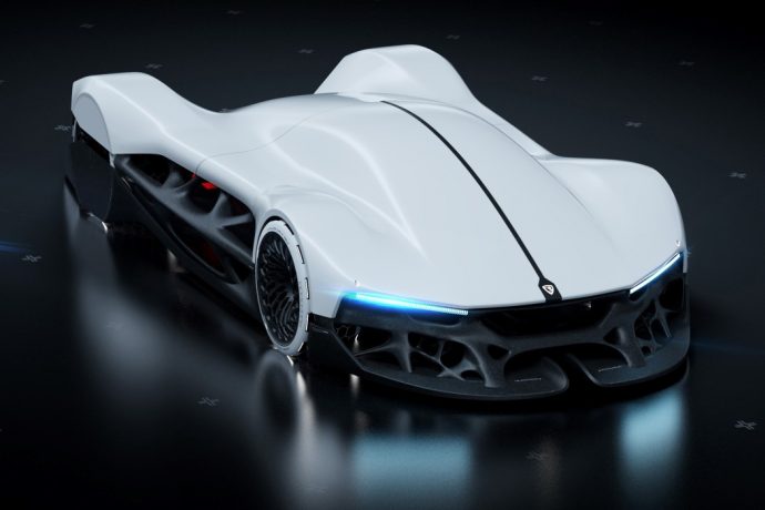 The Rimac Scalatan is a stunning concept car with a 3D-printed chassis that ‘breathes oxygen’