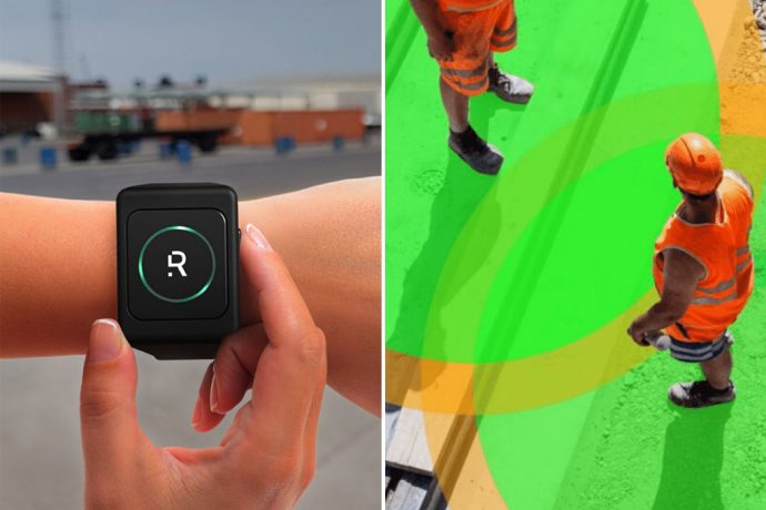 This wearable bracelet let’s you go back to work while enforcing social distancing