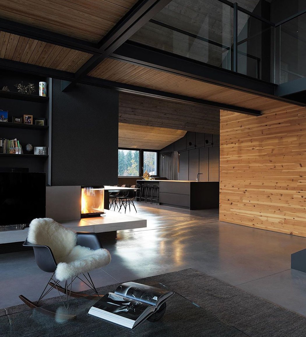 All black interior designs that will inspire you to adapt this