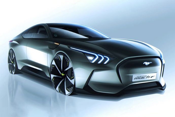 The Ford Mustang Mach-F concept makes the electric vehicle look ‘muscular’ again