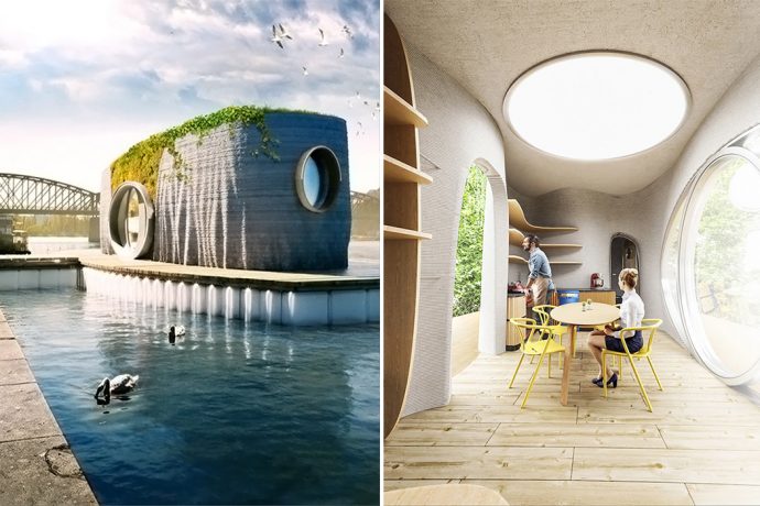 This 3D printed house reduces carbon emissions and takes 48 hours to build!