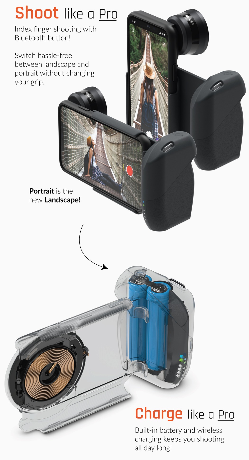 The ShiftCam ProGrip turns any smartphone into a full-fledged professional  DSLR camera - Yanko Design