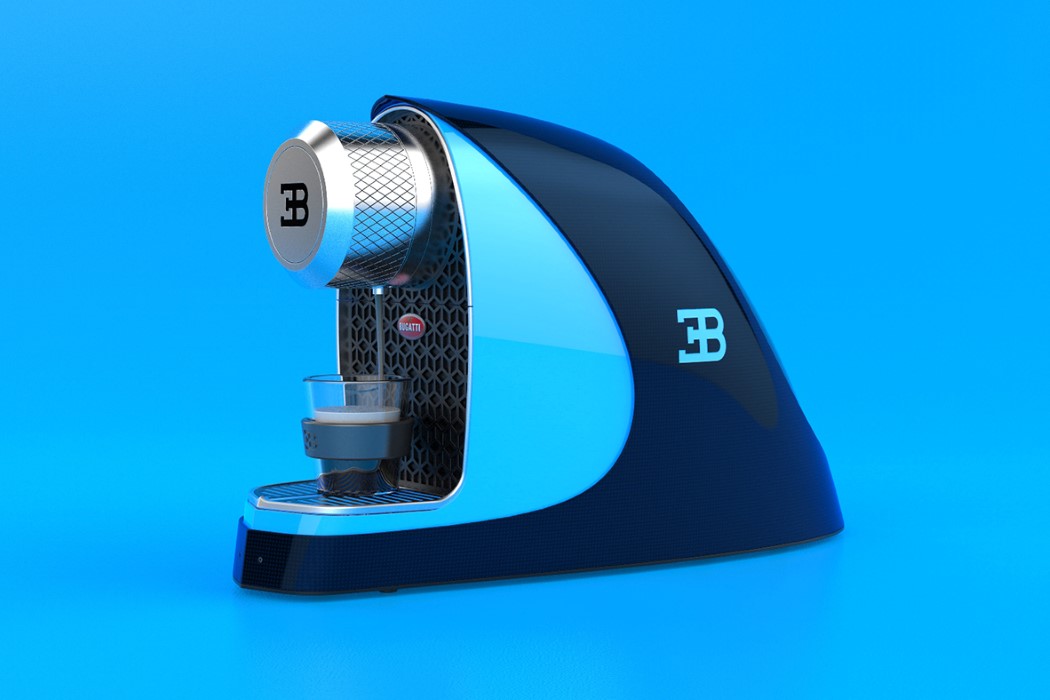 This Bugatti-inspired espresso machine is to supercharge your with caffeine! - Design