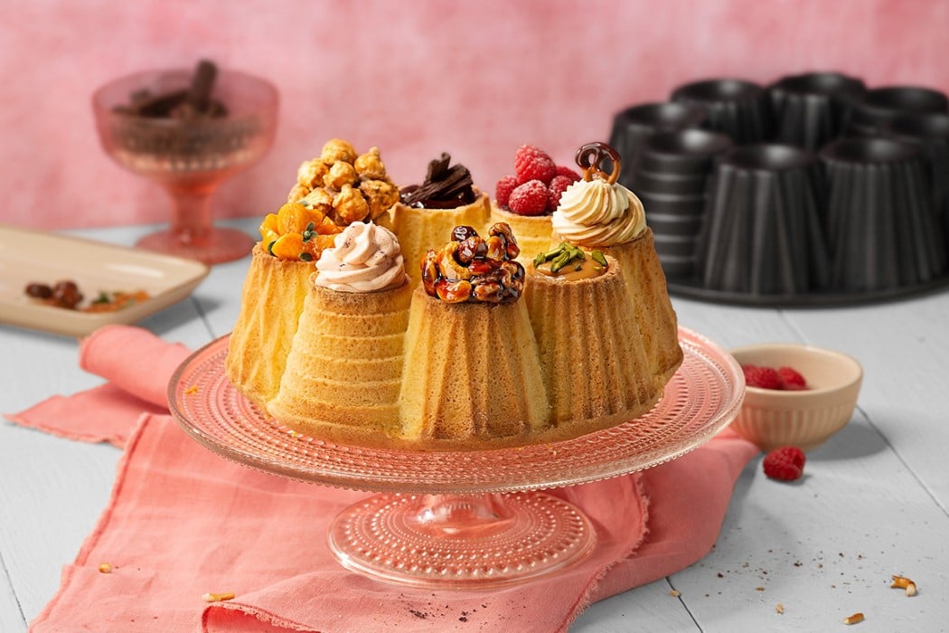 3D Castle Bundt Cake Pan Chocolate Gelatinas Ice Cream Bakeware Silicone Mold 