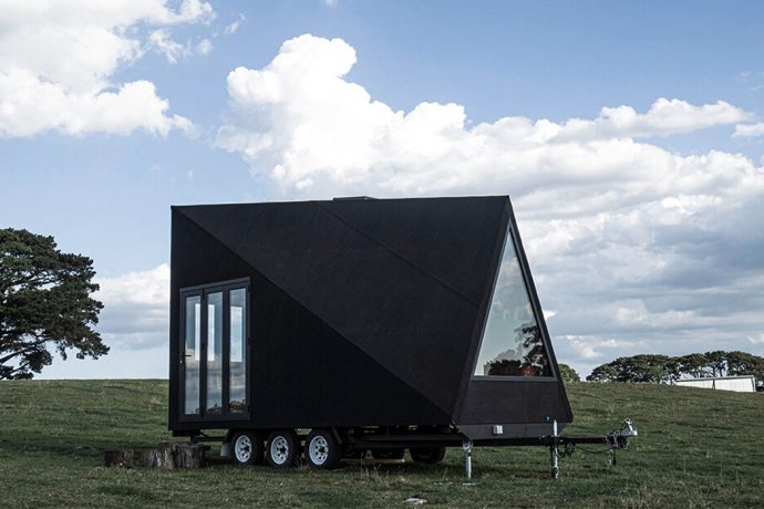 Scandinavian design-inspired portable cabin that looks good from every angle