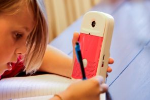 The CareVision is like a Nest Video Doorbell you can carry around with you