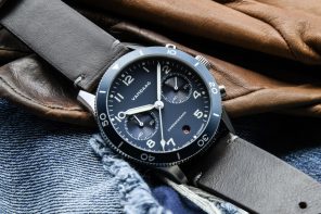 This timepiece hits the refresh button on the classic pilot watch designs of the 50-60s