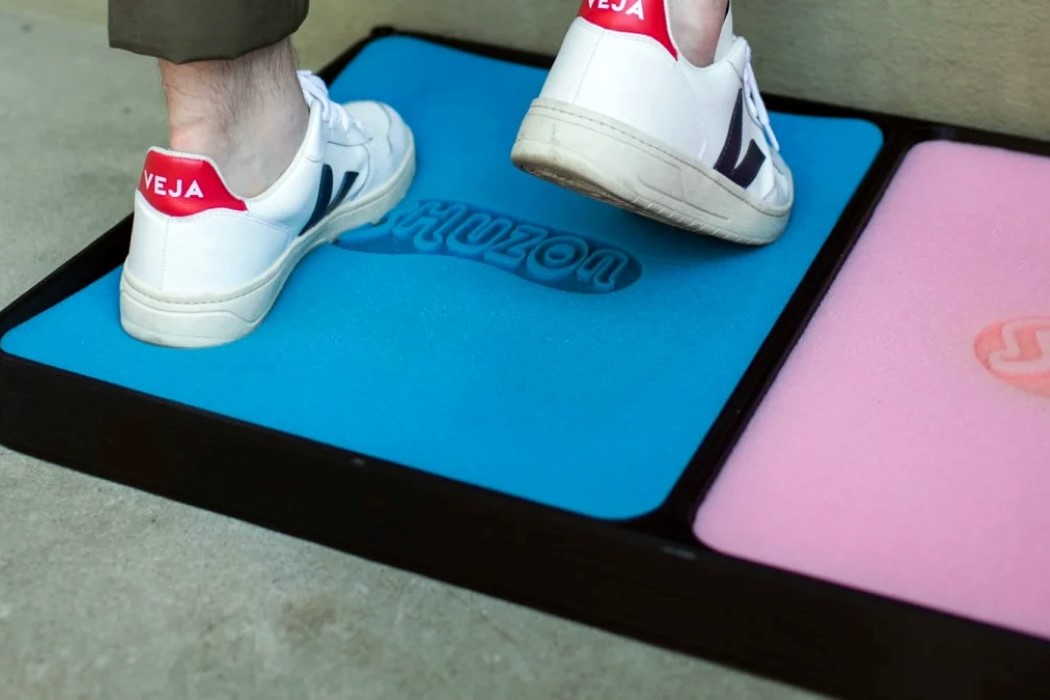 This shoe-sanitizing doormat is a great example of a good/bad idea - Yanko  Design