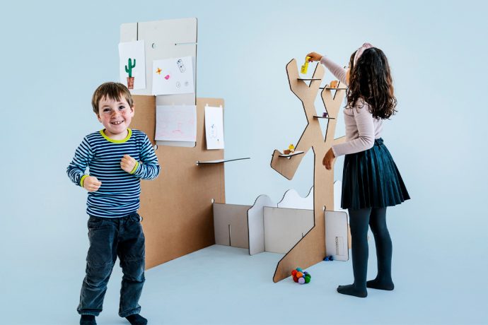 This $65 DIY furniture kit is designed to creatively balance at-home learning and play!