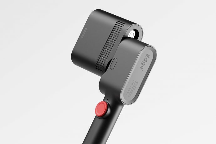This conceptual travel kit is a modular, portable hairdryer and clothing iron!