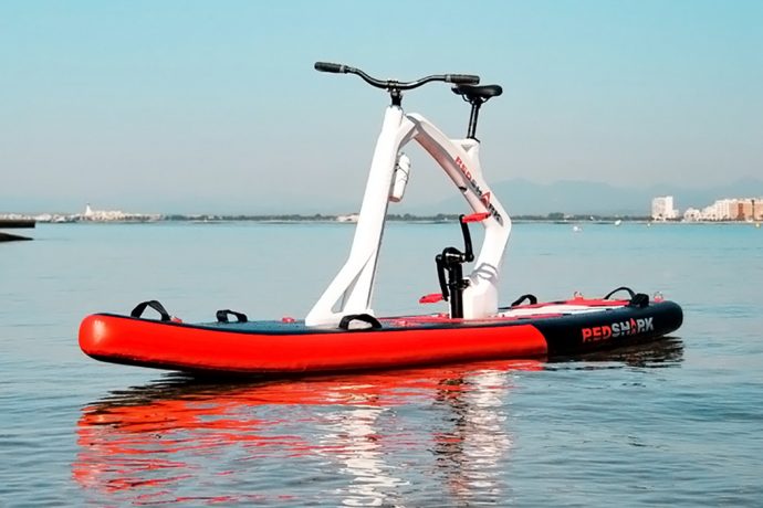 World’s only cycle that comes with an inflatable paddleboard is the ultimate summer essential!