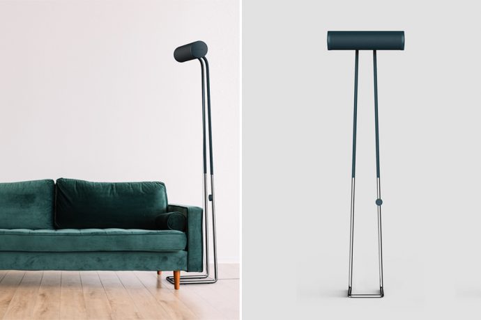 This spotlight-inspired speaker solves three problems to elevate your Netflix binge sessions