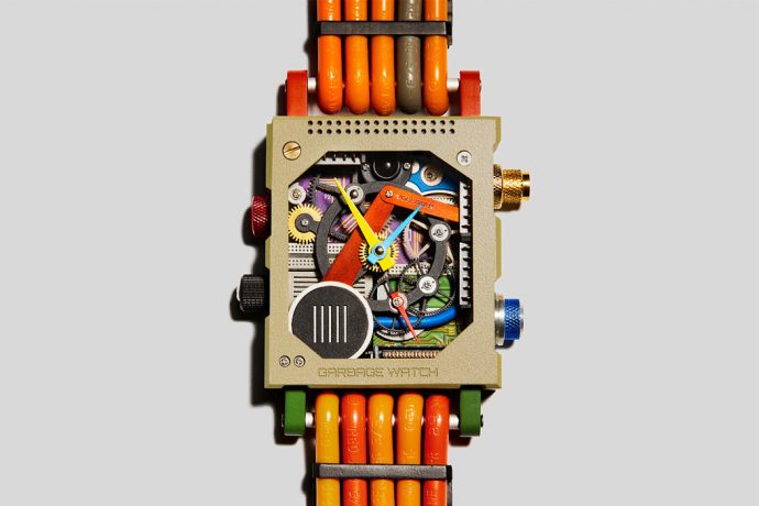 This watch aims to repurpose the tonnes of electronic waste generated every year!
