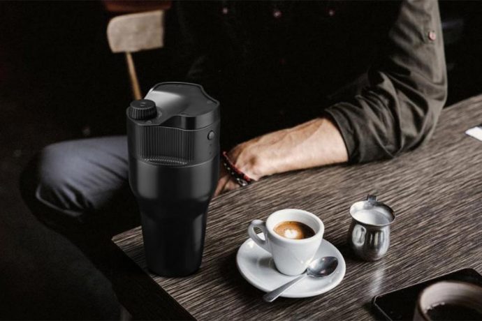 Your Keurig can now be packed into this portable brewing and mug coffee system!